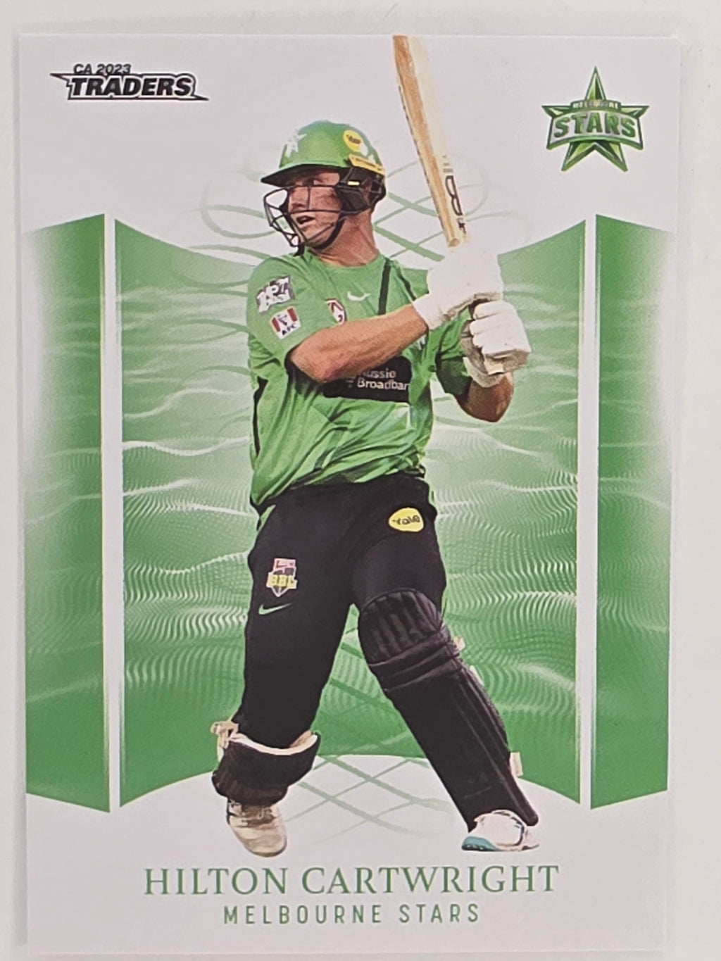 2023/24 Cricket Traders Base Card #104 Hilton Cartwright Melbourne Stars