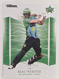 2023/24 Cricket Traders Base Card #110 Beau Webster Melbourne Stars