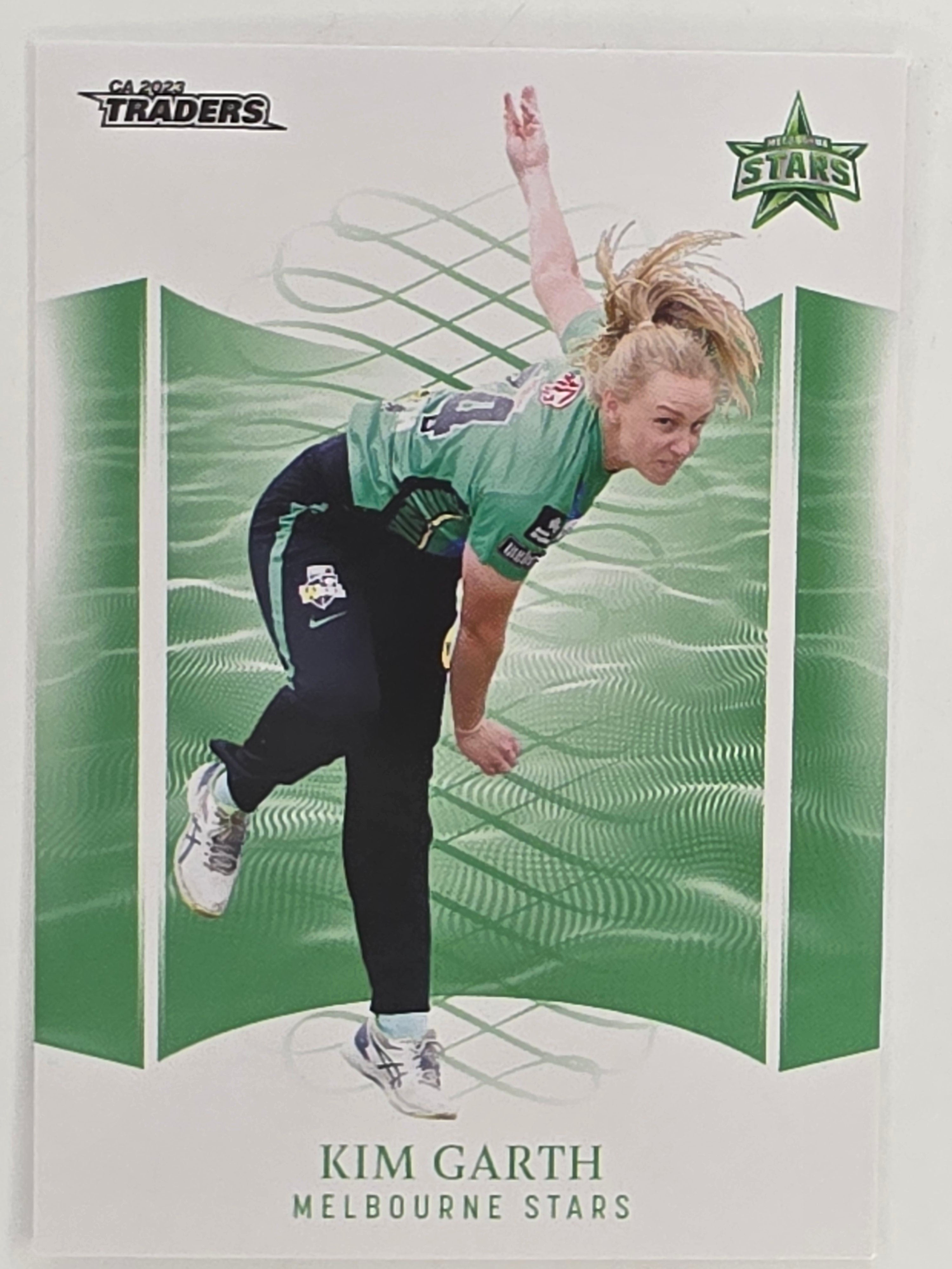 2023/24 Cricket Traders Base Card #112 Kim Garth Melbourne Stars WBBL