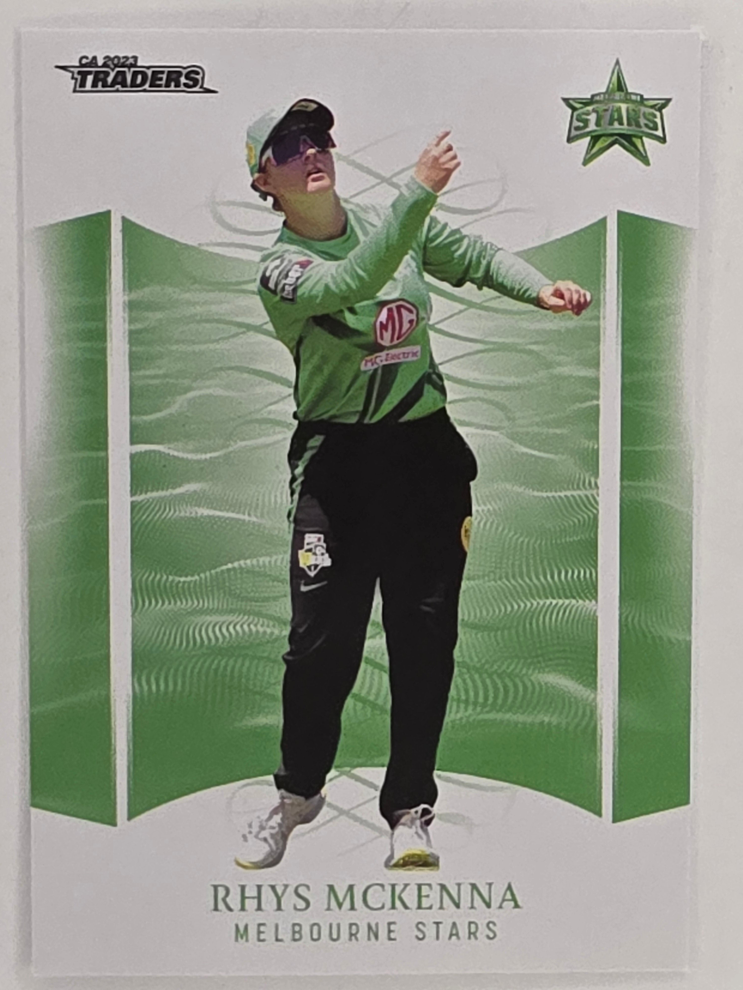 2023/24 Cricket Traders Base Card #113 Rhys McKenna Melbourne Stars WBBL