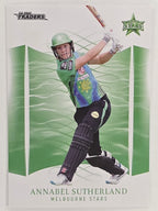 2023/24 Cricket Traders Base Card #114 Annabel Sutherland Melbourne Stars WBBL