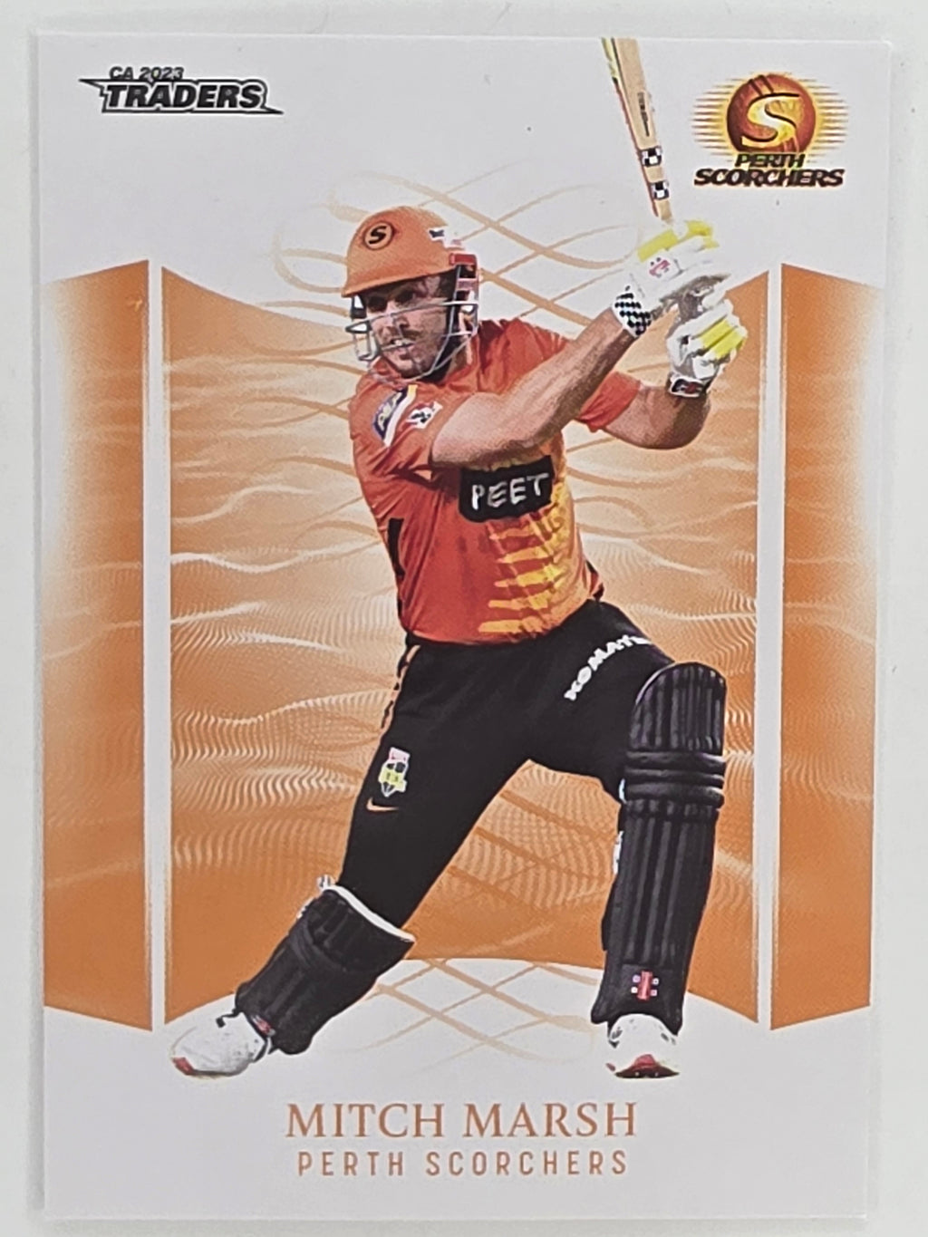 2023/24 Cricket Traders Base Card #119 Mitch Marsh Perth Scorchers