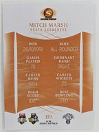2023/24 Cricket Traders Base Card #119 Mitch Marsh Perth Scorchers