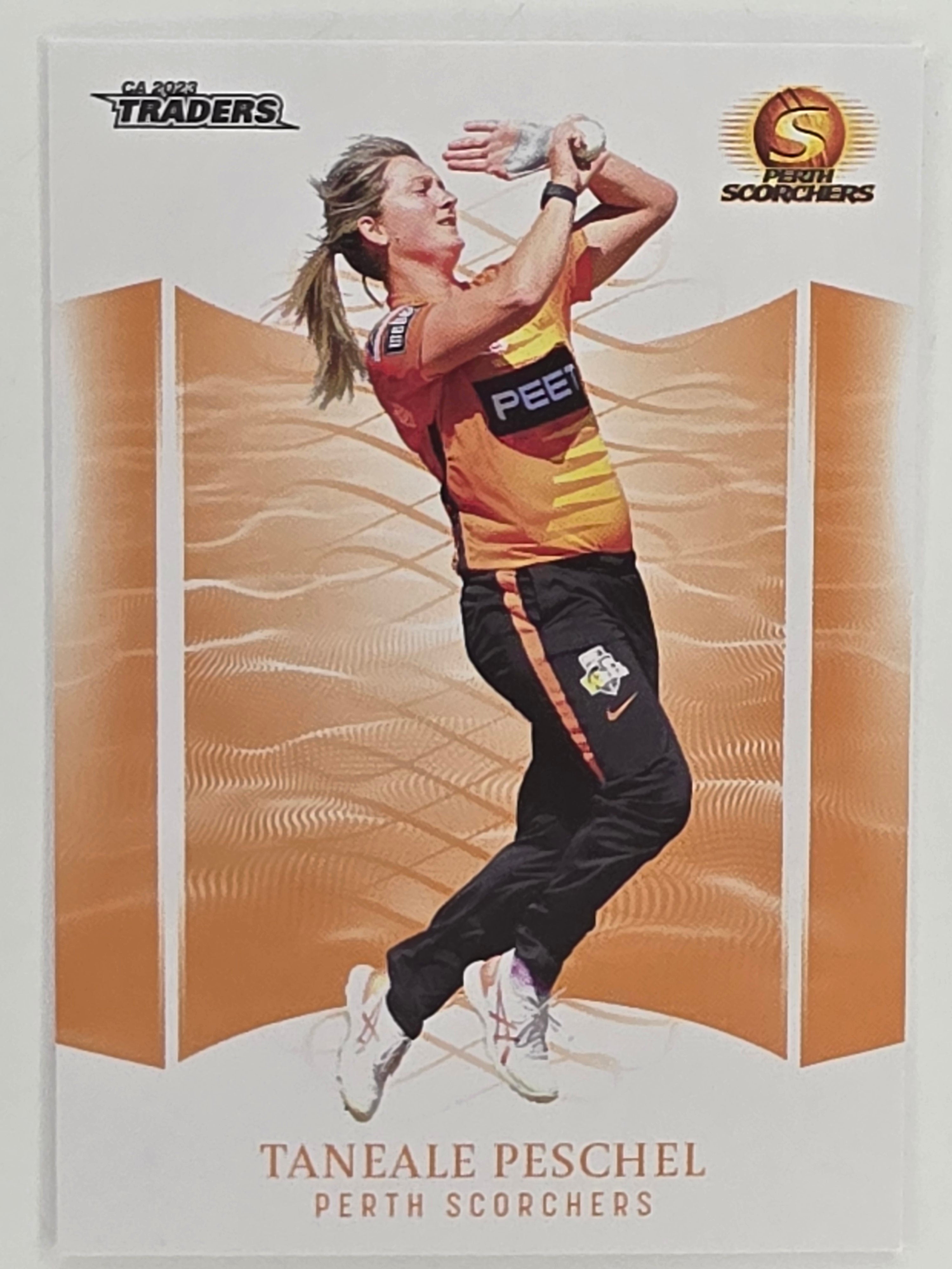 2023/24 Cricket Traders Base Card #126 Taneale Peschel Perth Scorchers WBBL
