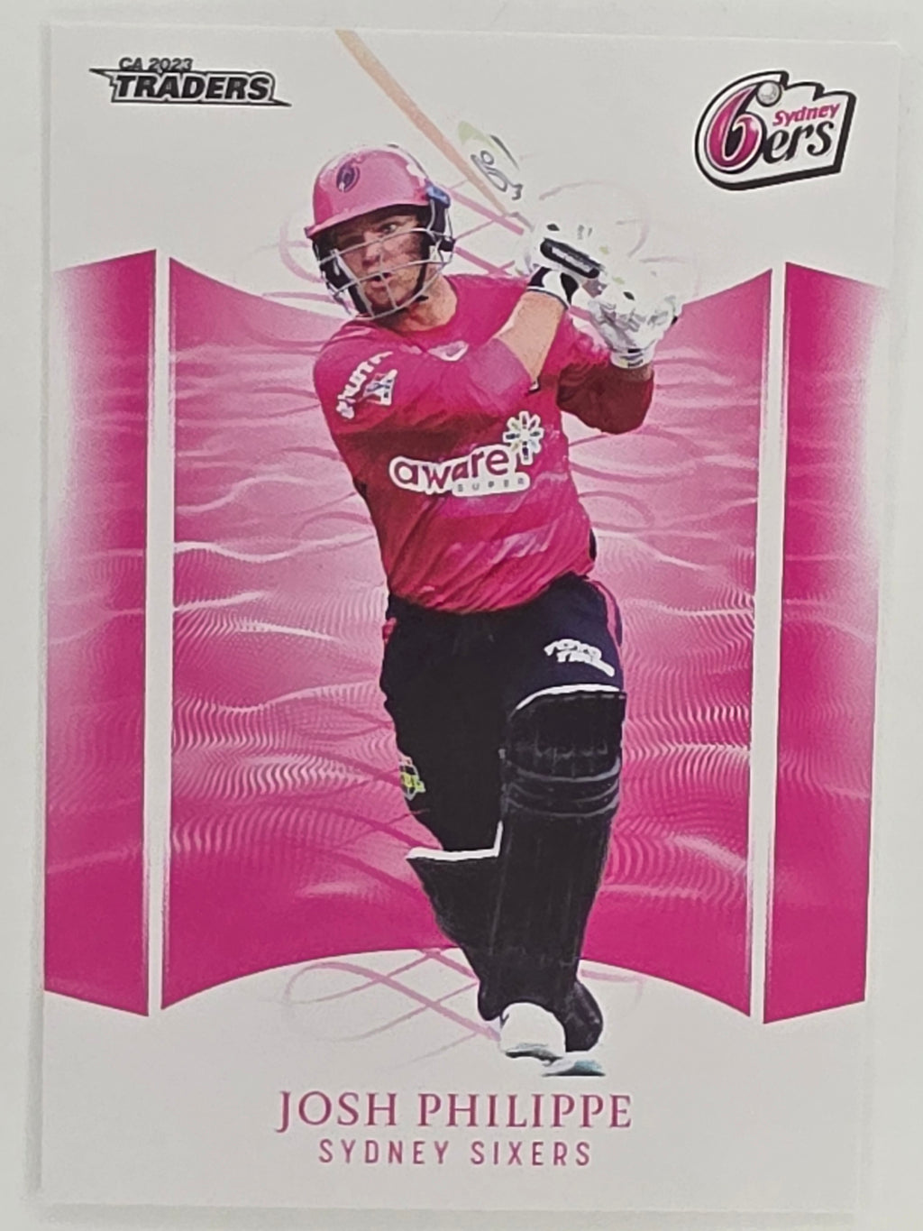 2023/24 Cricket Traders Base Card #133 Josh Philippe Sydney Sixers