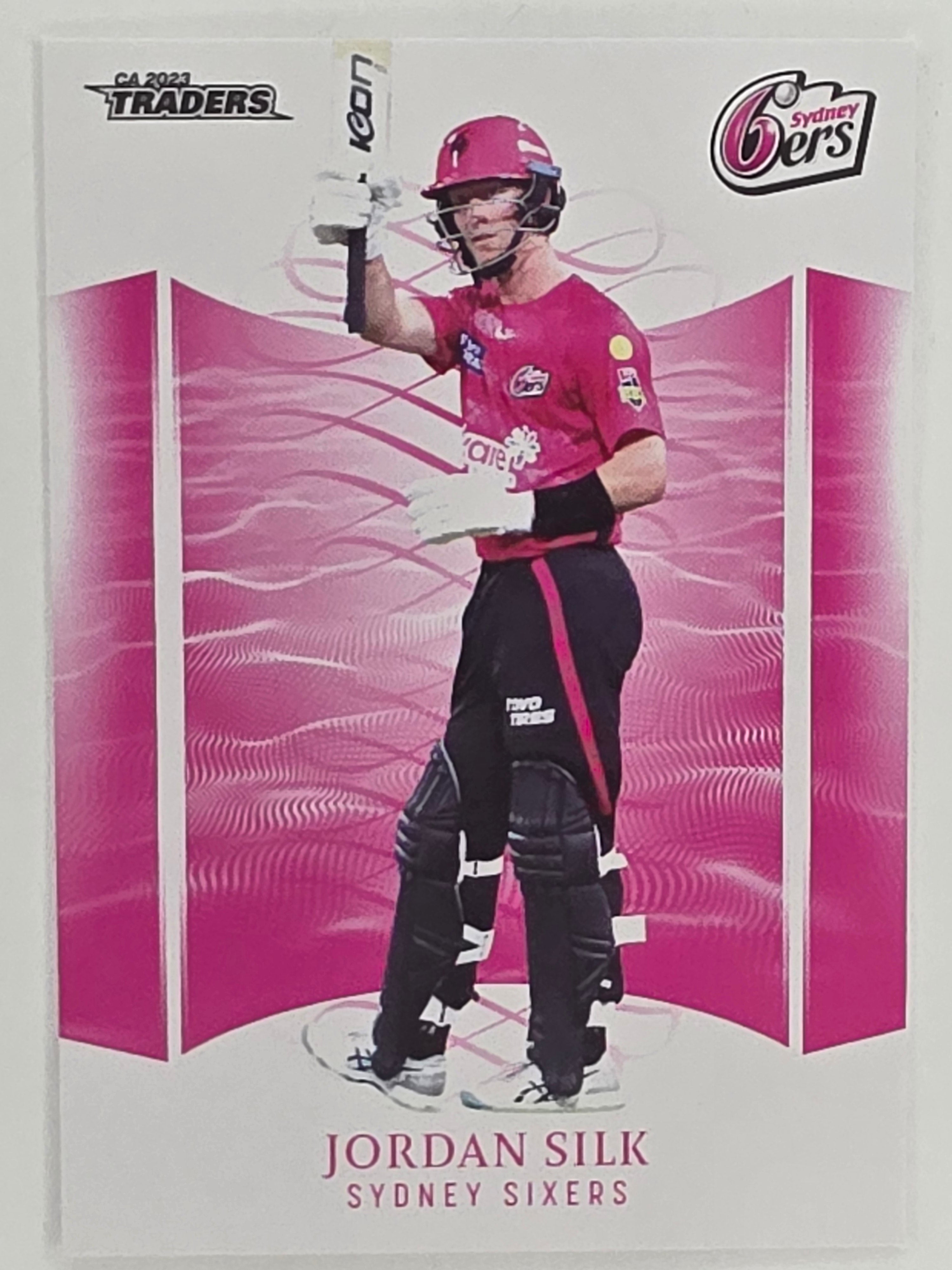 2023/24 Cricket Traders Base Card #134 Jordan Silk Sydney Sixers