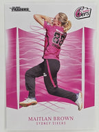 2023/24 Cricket Traders Base Card #135 Maitlan Brown Sydney Sixers WBBL