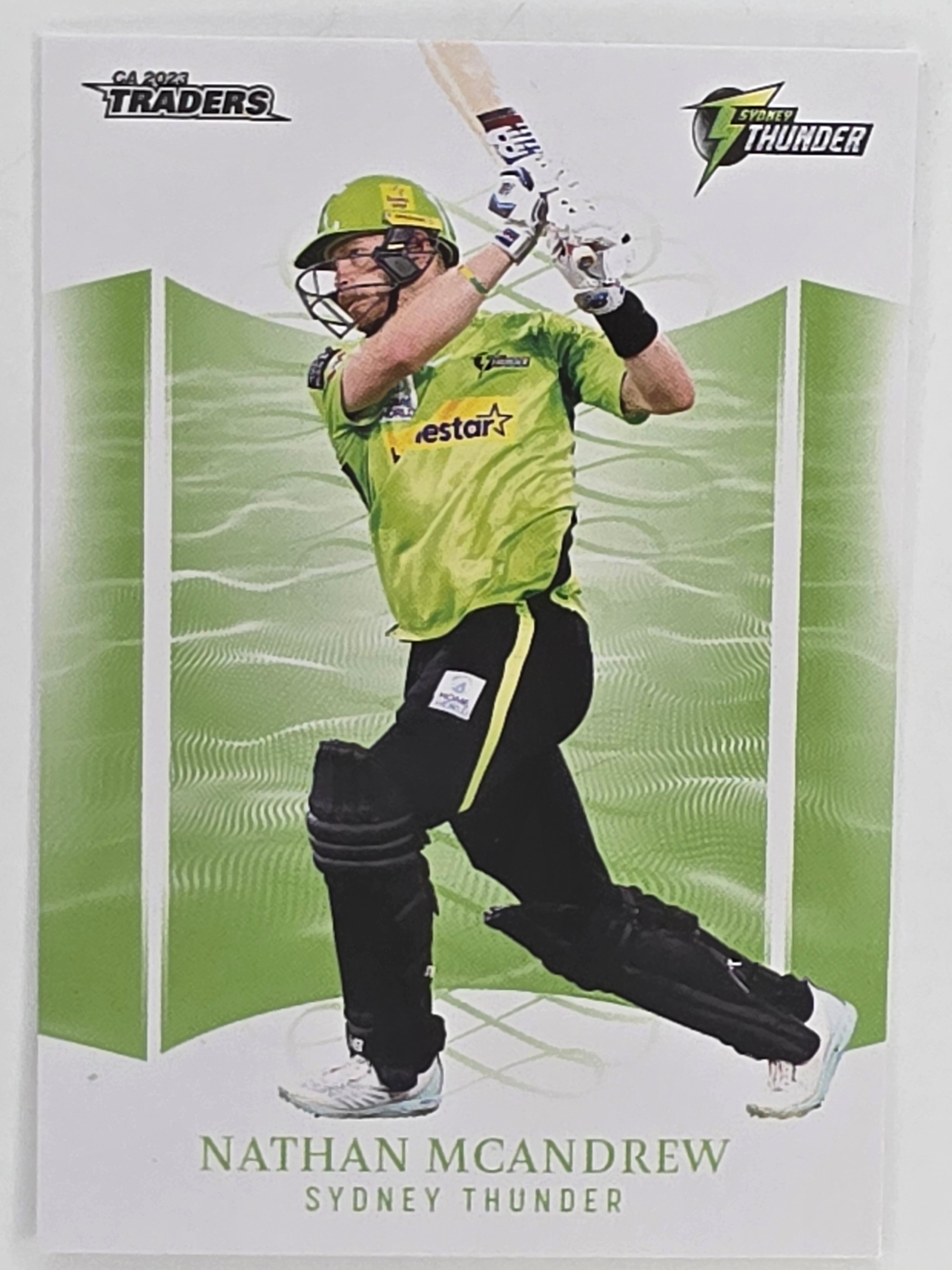 2023/24 Cricket Traders Base Card #142 Nathan McAndrew Sydney Thunder
