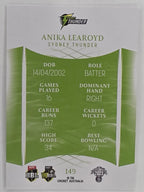 2023/24 Cricket Traders Base Card #149 Anika Learoyd Sydney Thunder WBBL
