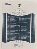 2023/24 Cricket Traders Base Card #151 National Squad Checklist