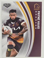 NRL 2024 Elite Base Card #004 Payne Haas Brisbane Broncos