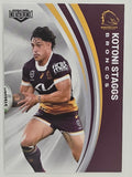 NRL 2024 Elite Base Card #007 Kotoni Staggs Brisbane Broncos