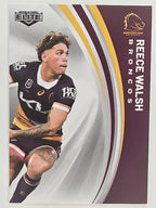 NRL 2024 Elite Base Card #008 Reece Walsh Brisbane Broncos