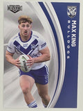NRL 2024 Elite Base Card #024 Max King Canterbury Bankstown Bulldogs