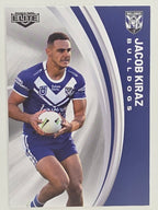 NRL 2024 Elite Base Card #025 Jacob Kiraz Canterbury Bankstown Bulldogs