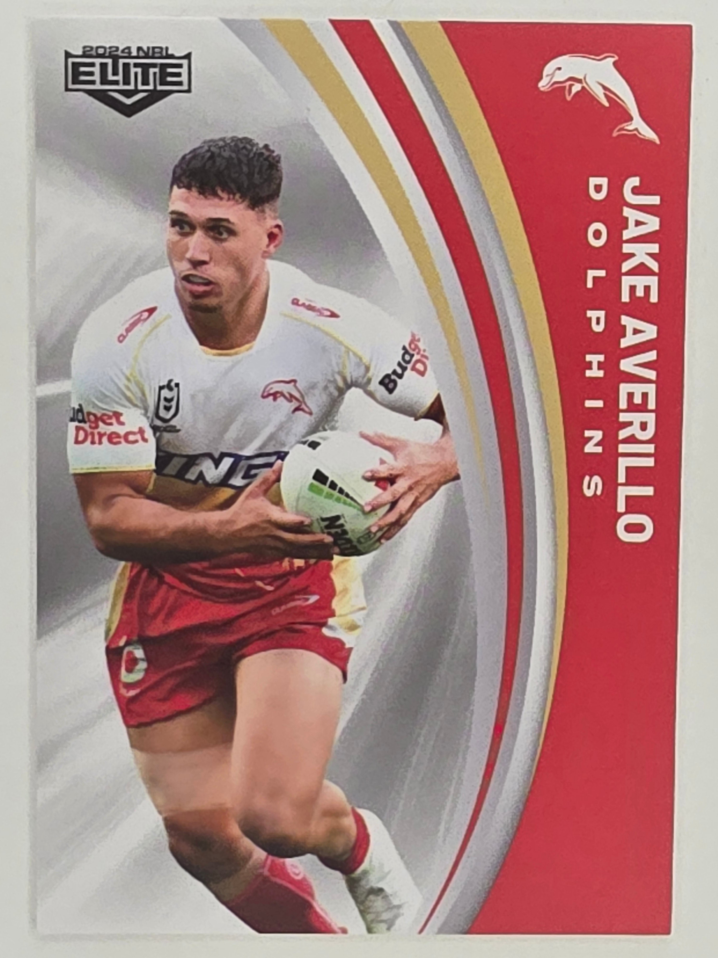 NRL 2024 Elite Base Card #038 Jake Averillo Redcliffe Dolphins