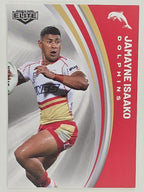 NRL 2024 Elite Base Card #042 Jamayne Isaako Redcliffe Dolphins
