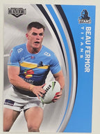 NRL 2024 Elite Base Card #050 Beau Fermor Gold Coast Titans