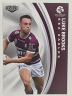 NRL 2024 Elite Base Card #056 Luke Brooks Manly Warringah Sea Eagles
