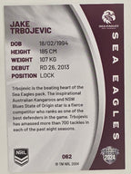 NRL 2024 Elite Base Card #062 Jake Trbojevic Manly Warringah Sea Eagles
