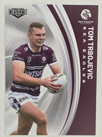 NRL 2024 Elite Base Card #063 Tom Trbojevic Manly Warringah Sea Eagles