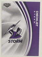 NRL 2024 Elite Base Card #064 Storm Checklist Melbourne Storm