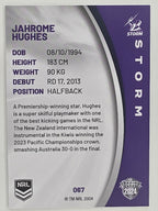 NRL 2024 Elite Base Card #067 Jahrome Hughes Melbourne Storm