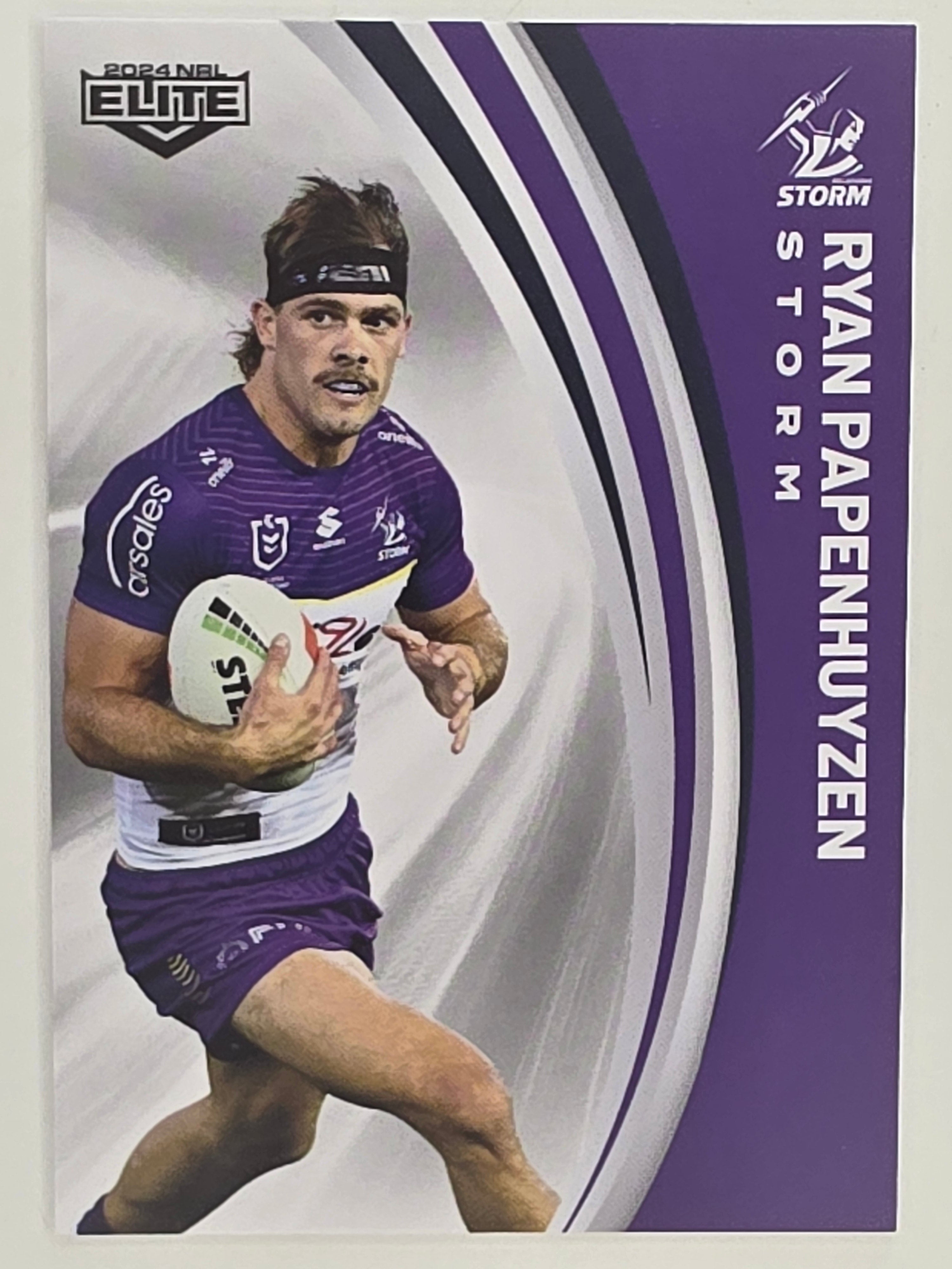 NRL 2024 Elite Base Card #071 Ryan Papenhuyzen Melbourne Storm