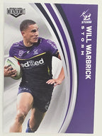 NRL 2024 Elite Base Card #072 Will Warbrick Melbourne Storm