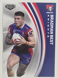 NRL 2024 Elite Base Card #074 Bradman Best Newcastle Knights