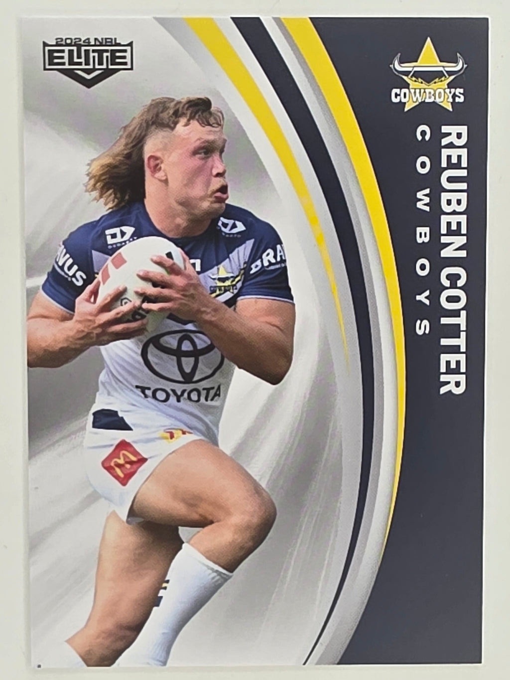 NRL 2024 Elite Base Card #083 Reuben Cotter North Queensland Cowboys
