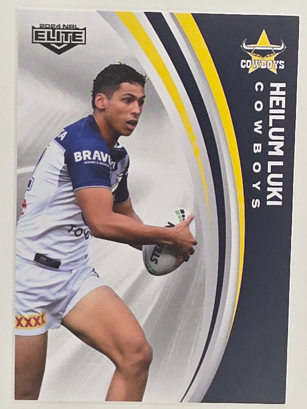 NRL 2024 Elite Base Card #087 Heilum Luki North Queensland Cowboys