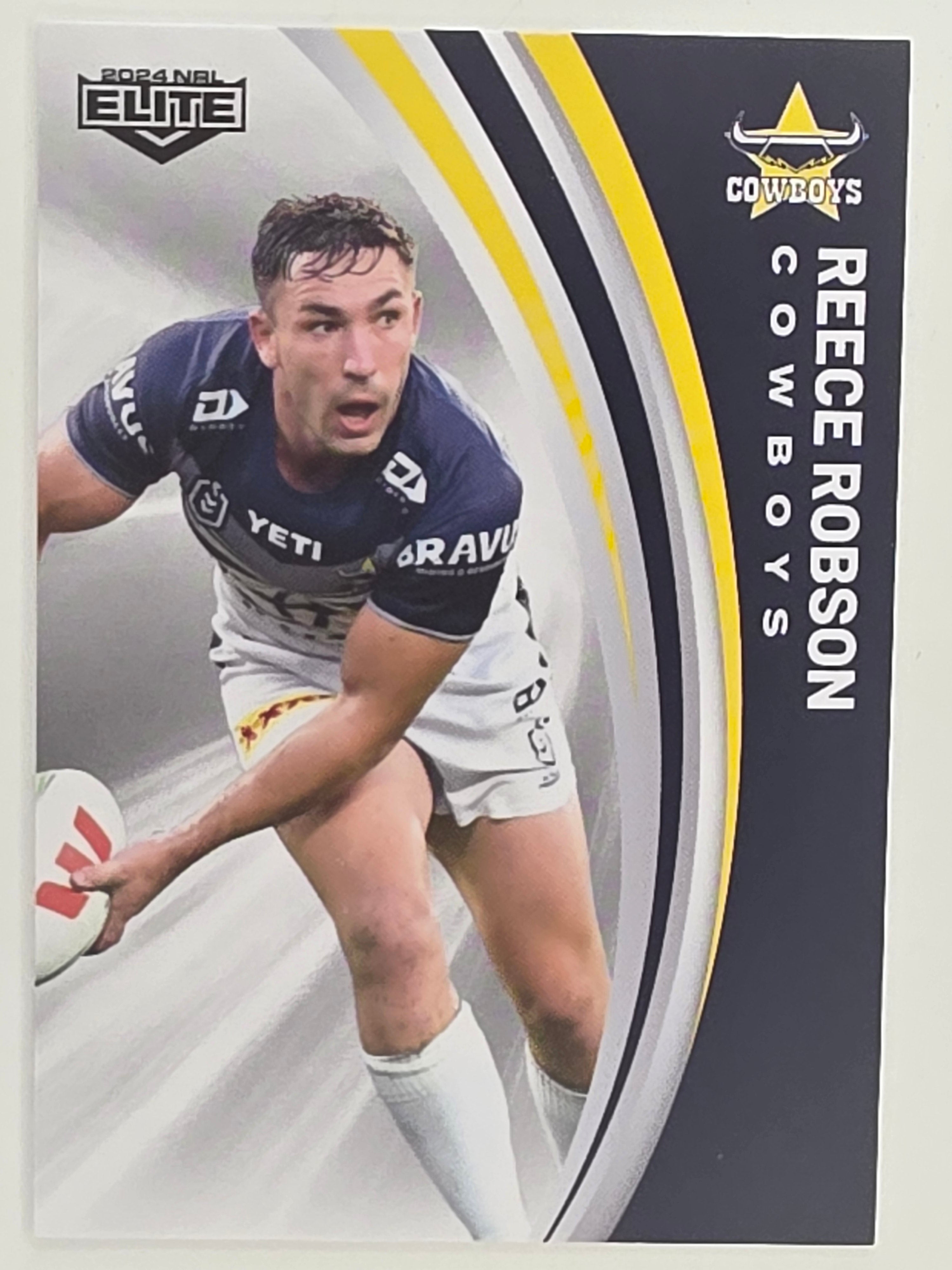 NRL 2024 Elite Base Card #089 Reece Robson North Queensland Cowboys