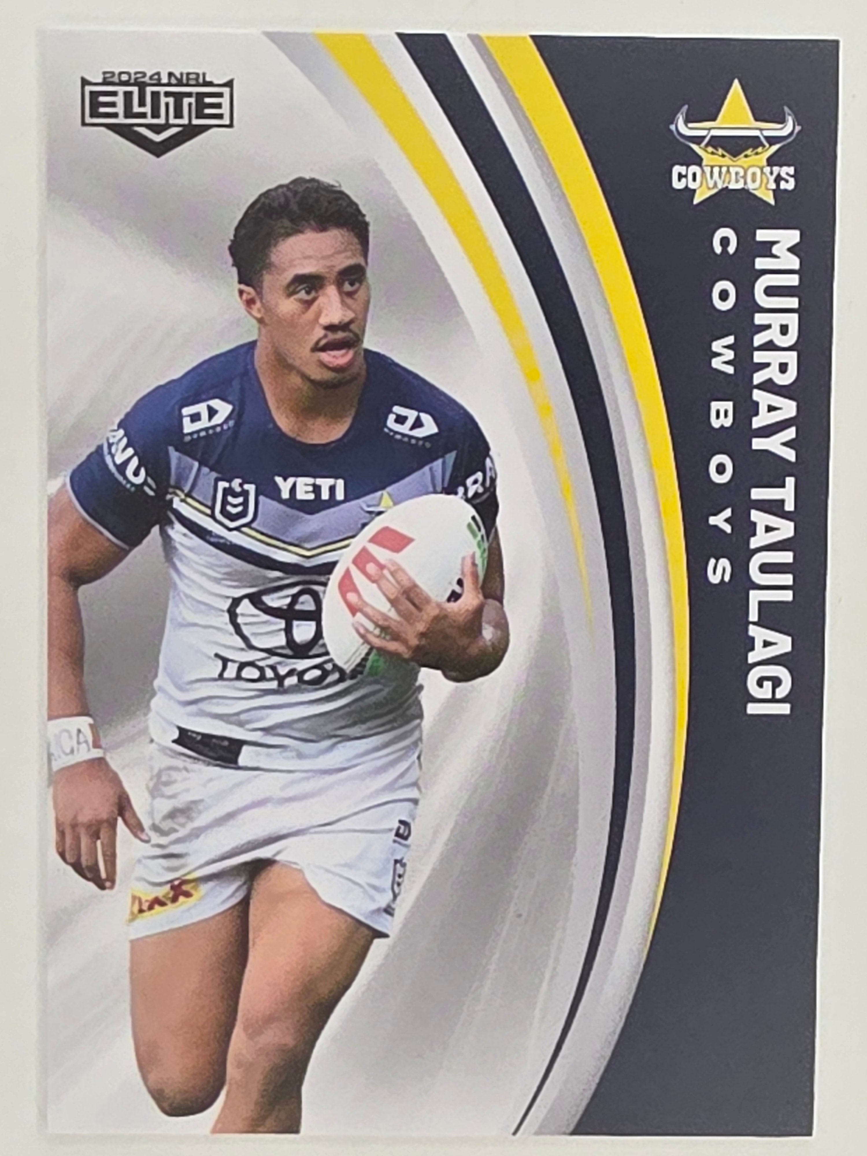 NRL 2024 Elite Base Card #090 Murray Taulagi North Queensland Cowboys