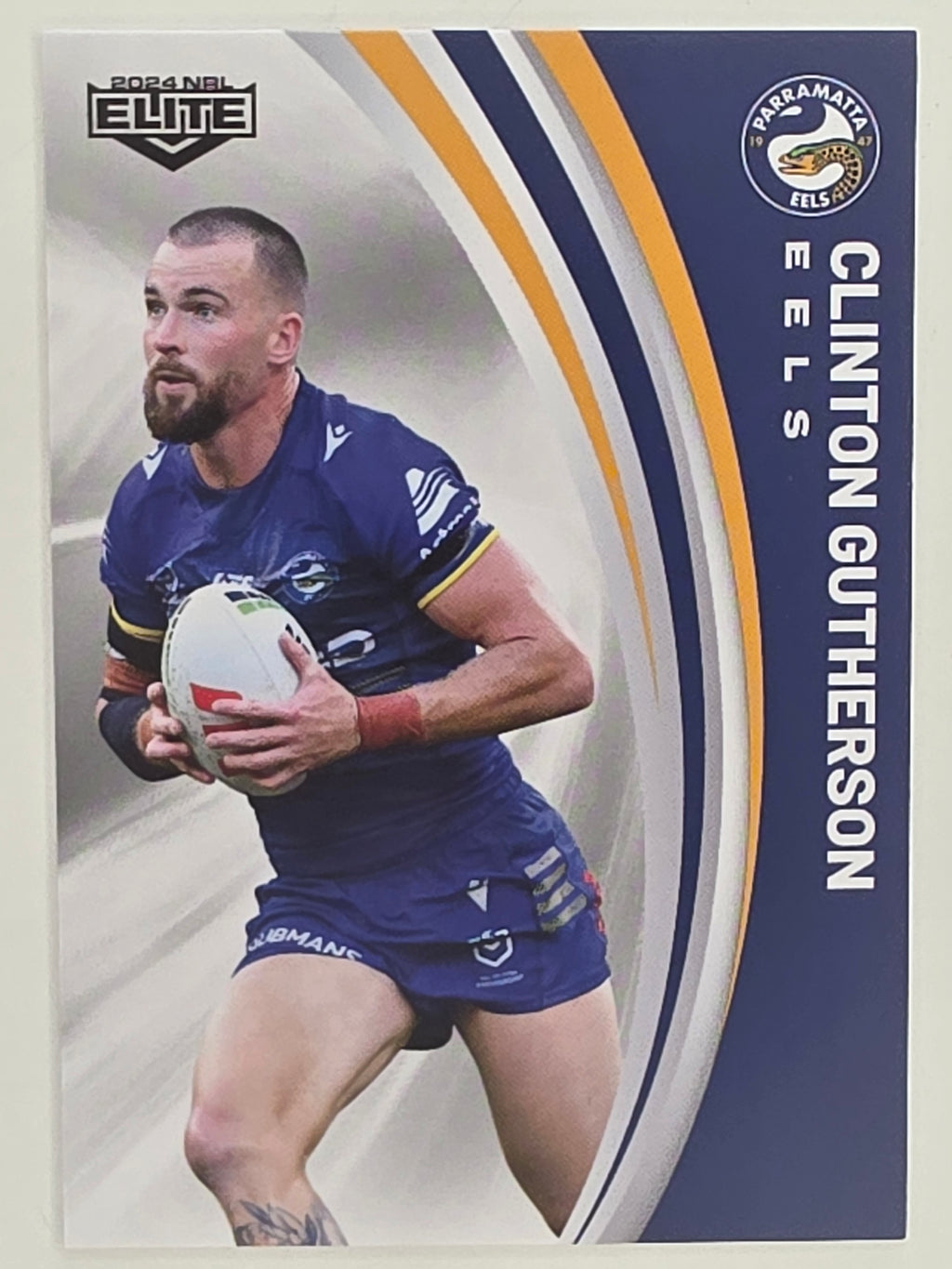 NRL 2024 Elite Base Card #094 Clinton Gutherson Parramatta Eels