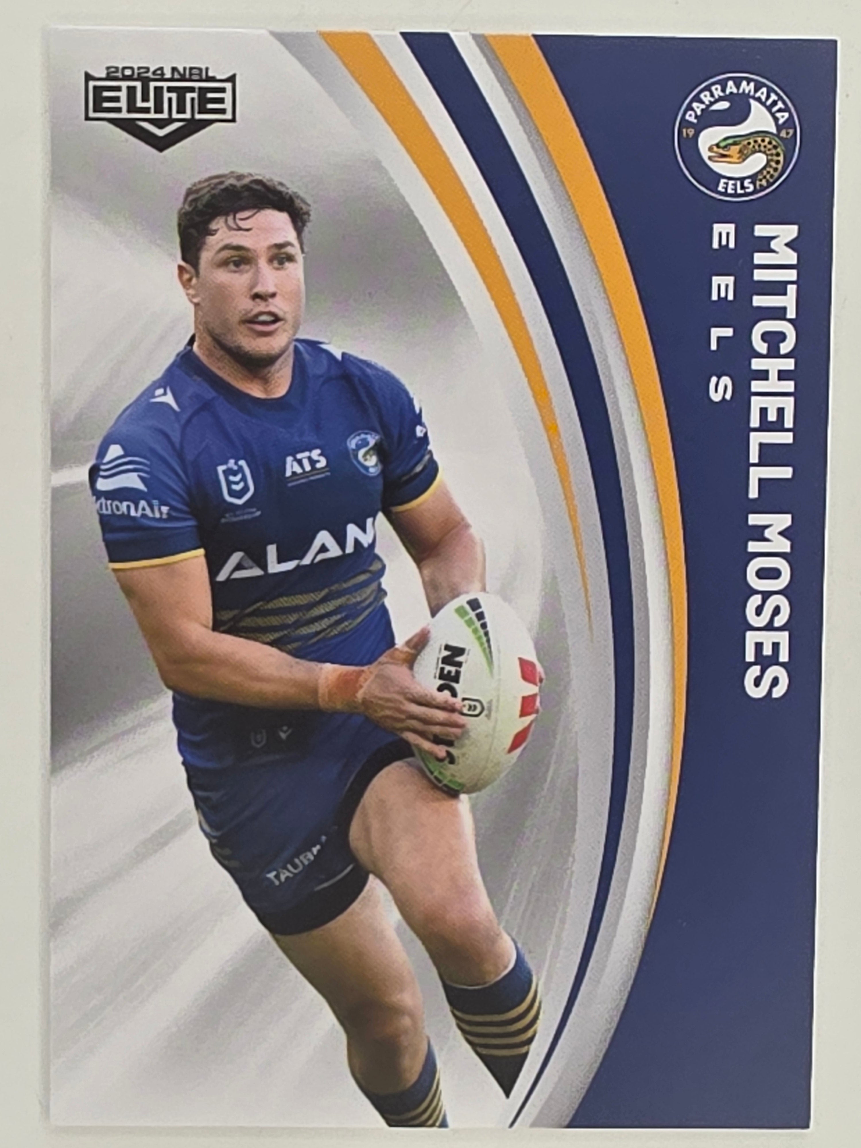 NRL 2024 Elite Base Card #096 Mitchell Moses Parramatta Eels