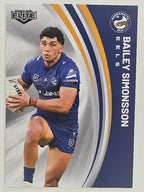 NRL 2024 Elite Base Card #099 Bailey Simonsson Parramatta Eels