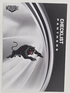 NRL 2024 Elite Base Card #100 Panthers Checklist Penrith Panthers