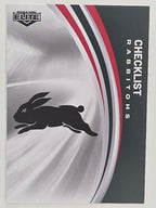 NRL 2024 Elite Base Card #109 Rabbitohs Checklist South Sydney Rabbitohs