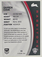NRL 2024 Elite Base Card #111 Damien Cook South Sydney Rabbitohs