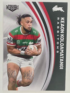 NRL 2024 Elite Base Card #113 Keaon Koloamatangi South Sydney Rabbitohs