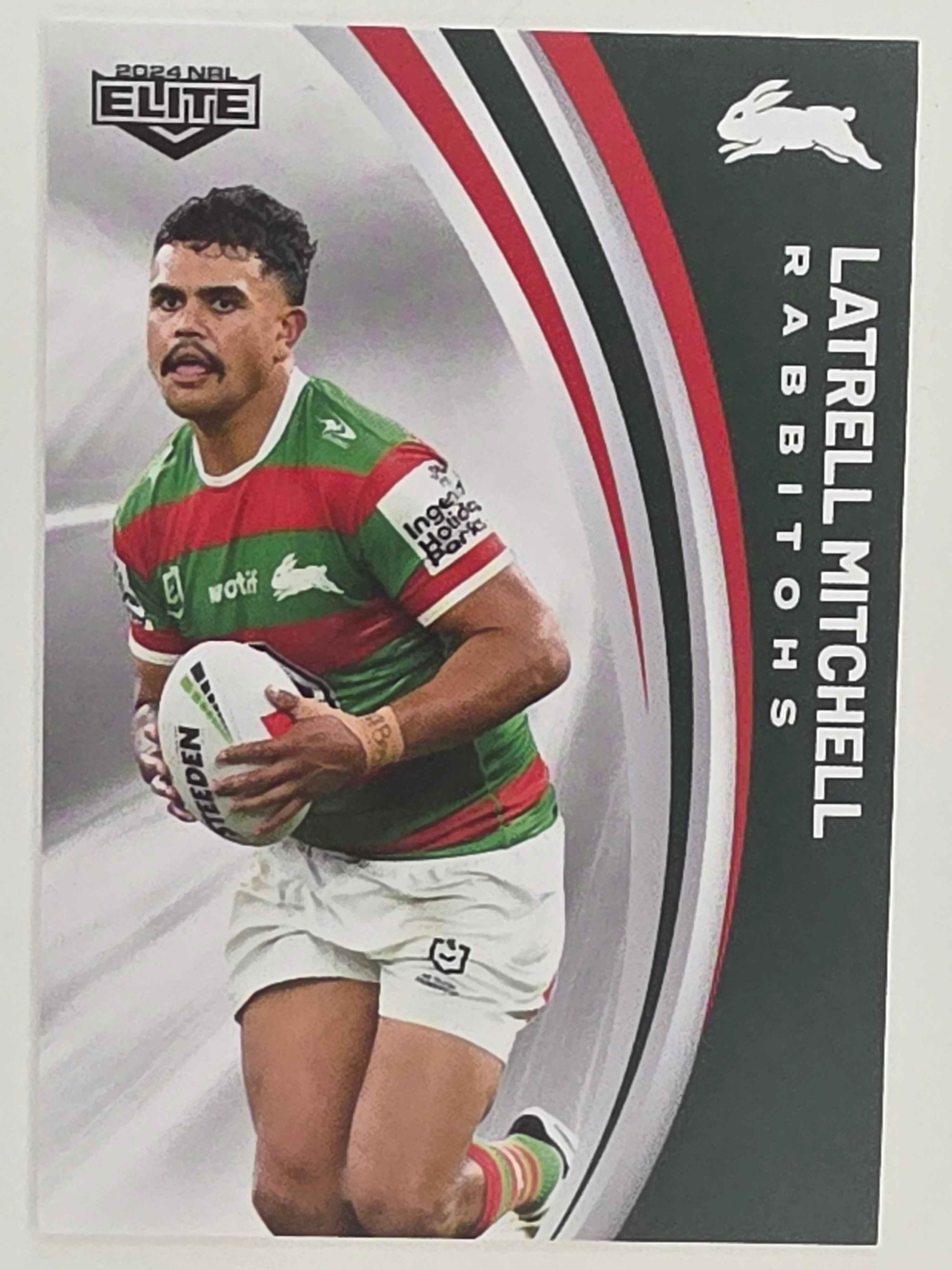 NRL 2024 Elite Base Card #114 Latrell Mitchell South Sydney Rabbitohs