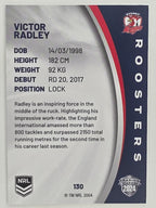 NRL 2024 Elite Base Card #130 Victor Radley Sydney Roosters