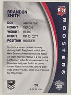NRL 2024 Elite Base Card #131 Brandon Smith Sydney Roosters