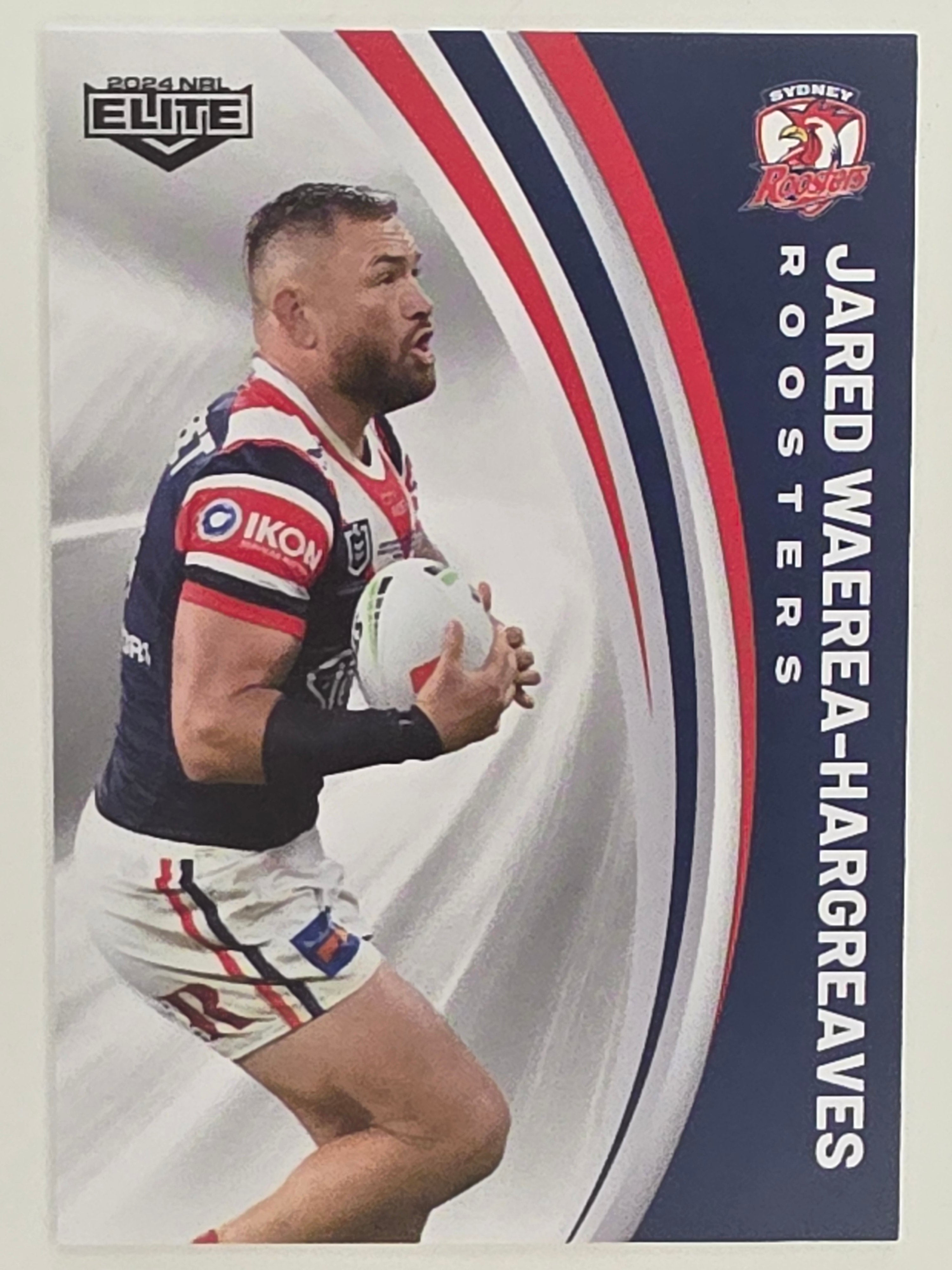 NRL 2024 Elite Base Card #133 Jared Waerea-Hargreaves Sydney Roosters
