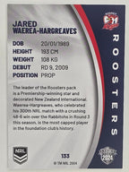 NRL 2024 Elite Base Card #133 Jared Waerea-Hargreaves Sydney Roosters