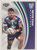 NRL 2024 Elite Base Card #138 Wayde Egan New Zealand Warriors