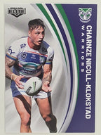 NRL 2024 Elite Base Card #142 Charnze Nicoll-Klokstad New Zealand Warriors
