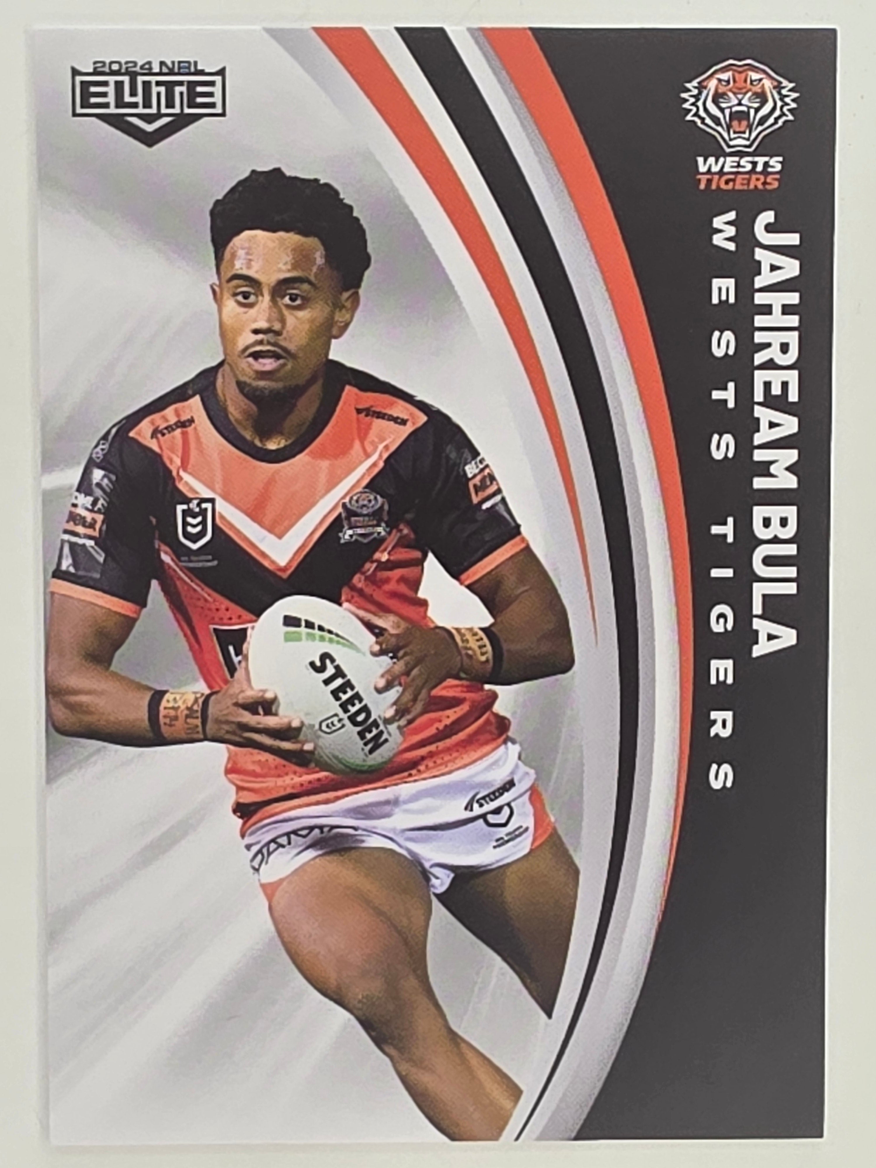 NRL 2024 Elite Base Card #147 Jahream Bula Wests Tigers