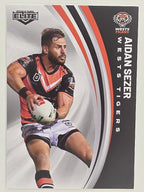 NRL 2024 Elite Base Card #151 Aidan Sezer Wests Tigers